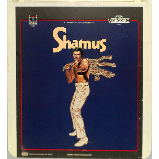 Shamus (1973) Vintage CED Videodisc
