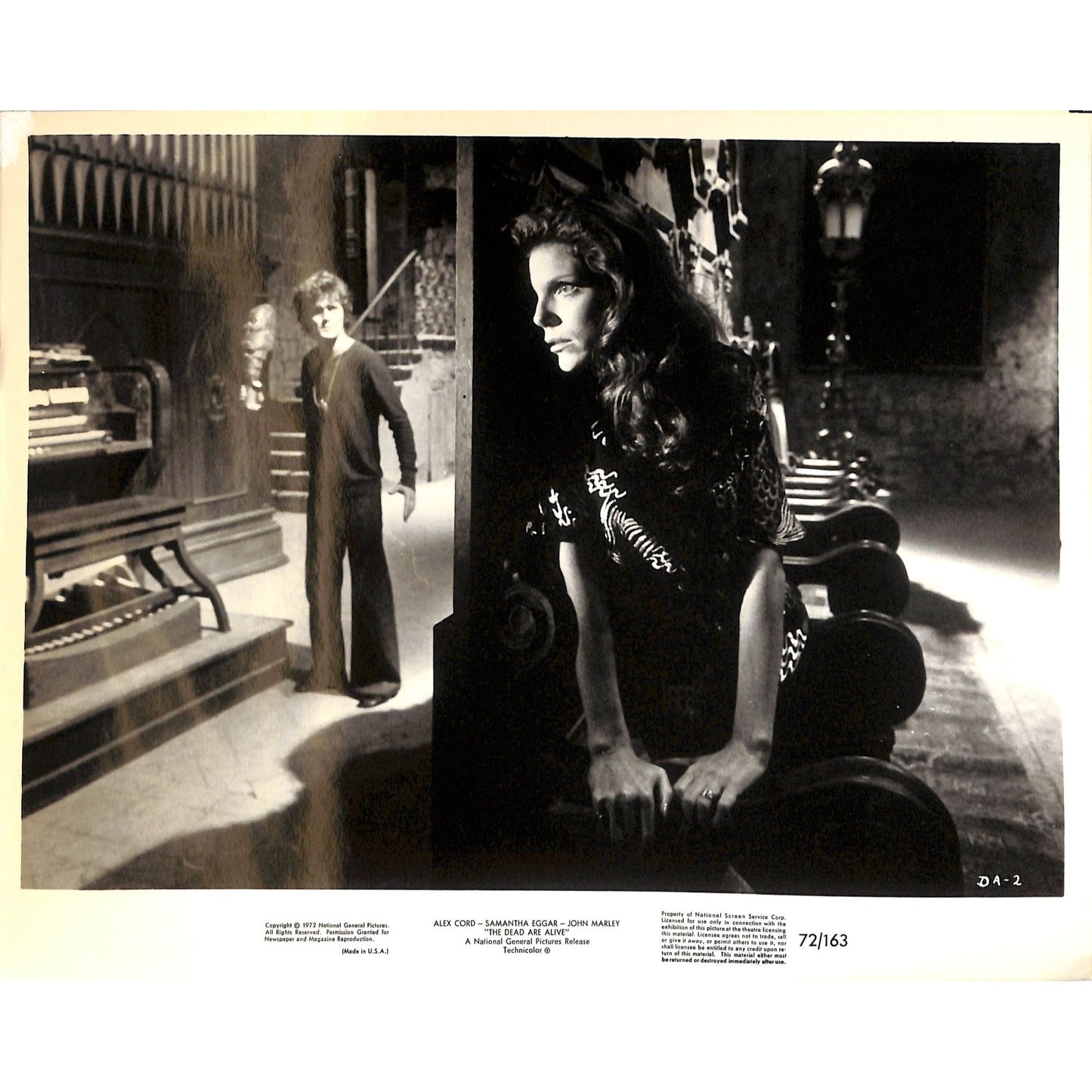 The Dead Are Alive (1972) Movie Still Full Set 8x10
