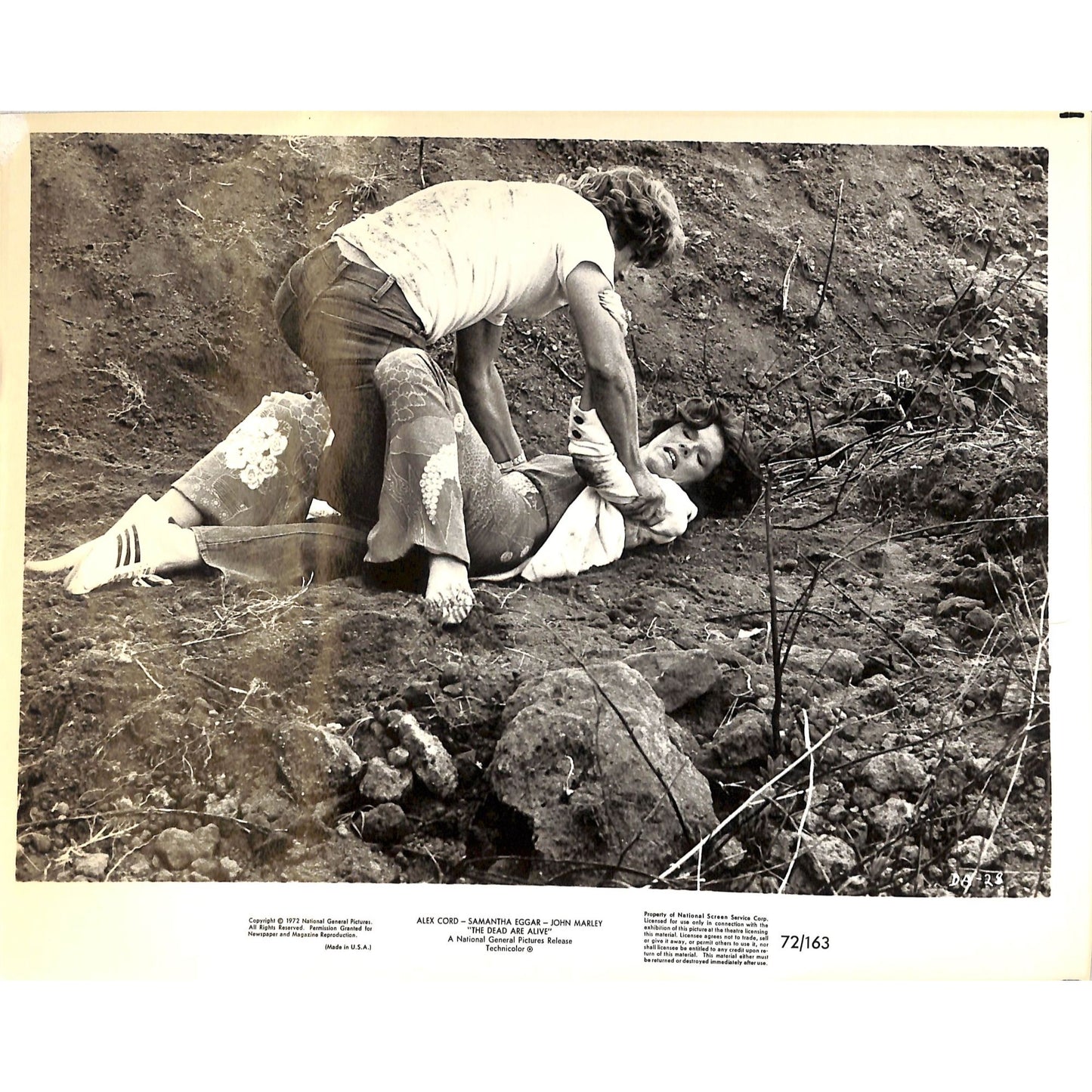 The Dead Are Alive (1972) Movie Still Full Set 8x10