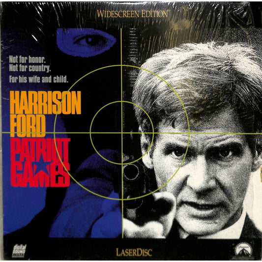 Patriot Games (1992) Laserdisc