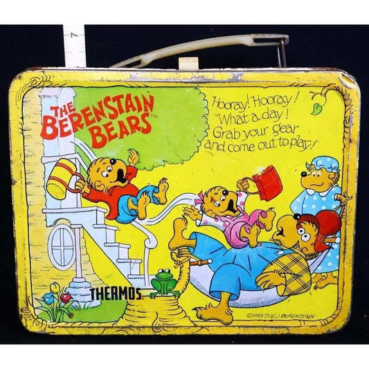Vintage Metal Berenstain Bears Lunchbox