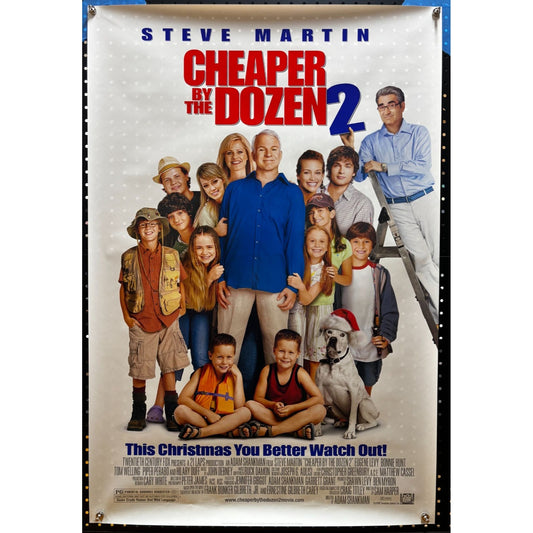 Cheaper by the Dozen 2 (2005) Double-Sided, Original Rolled Poster 27x40