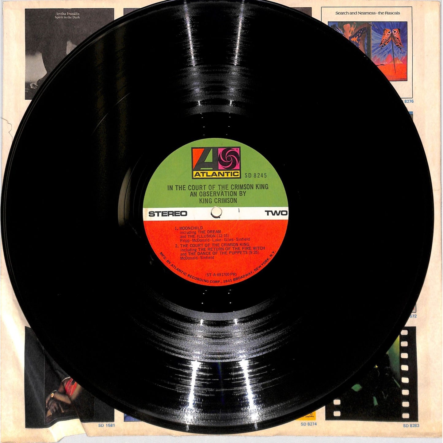 In The Court Of The Crimson King (an Observation by King Crimson) (1969) SD 8245