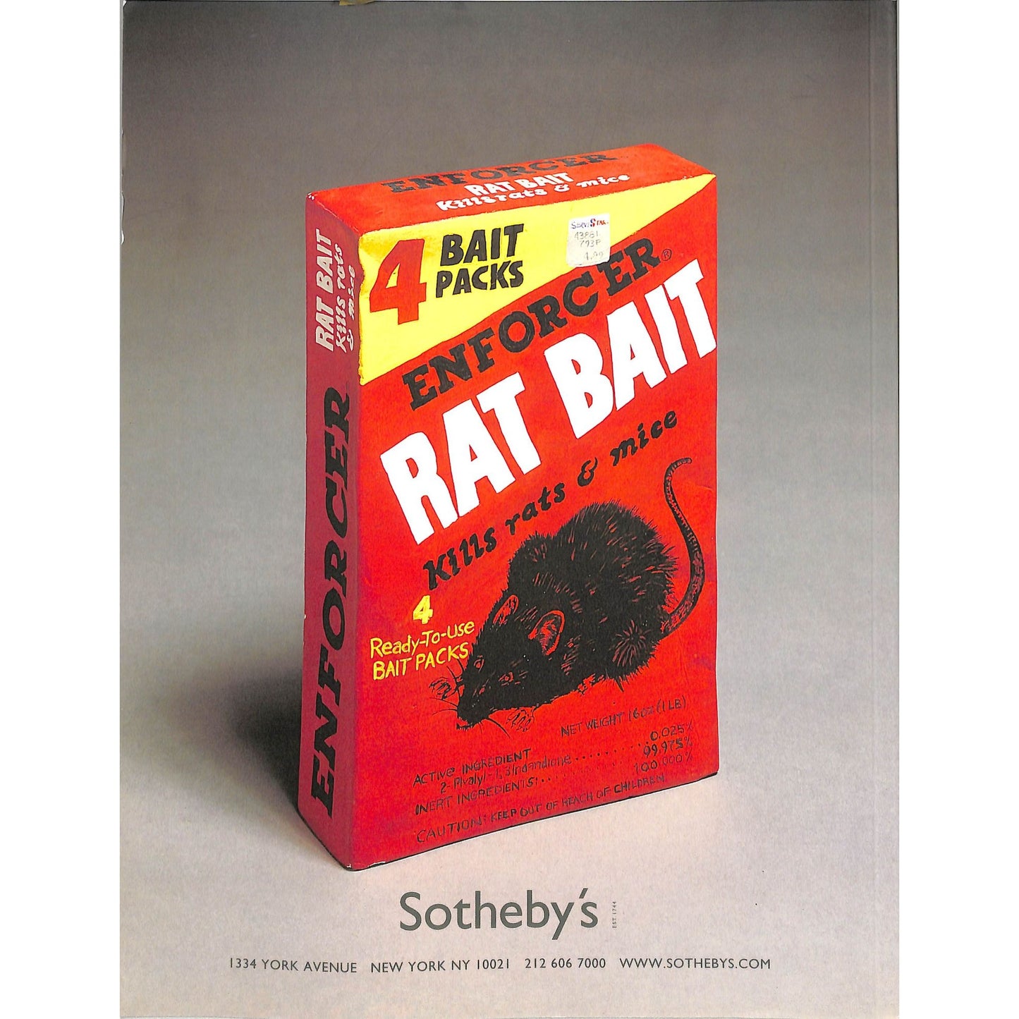 Sotheby's Contemporary Art Part 2 Auction Catalog November 15, 2001