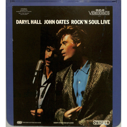 Rock 'n Soul Live (1983) Vintage CED Videodisc