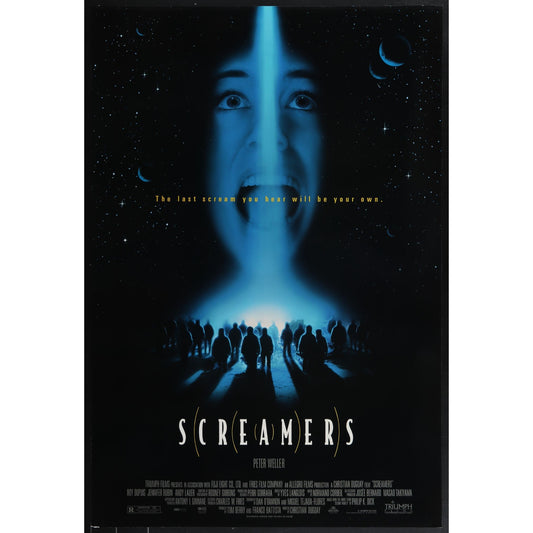 Screamers (1995) Original Movie Poster Rolled 27x40