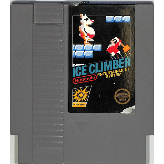 Ice Climber (1985) Nintendo NES Cartridge + Instruction Booklet
