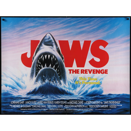 Jaws: The Revenge (1987) British Quad Movie Poster Rolled 30x40