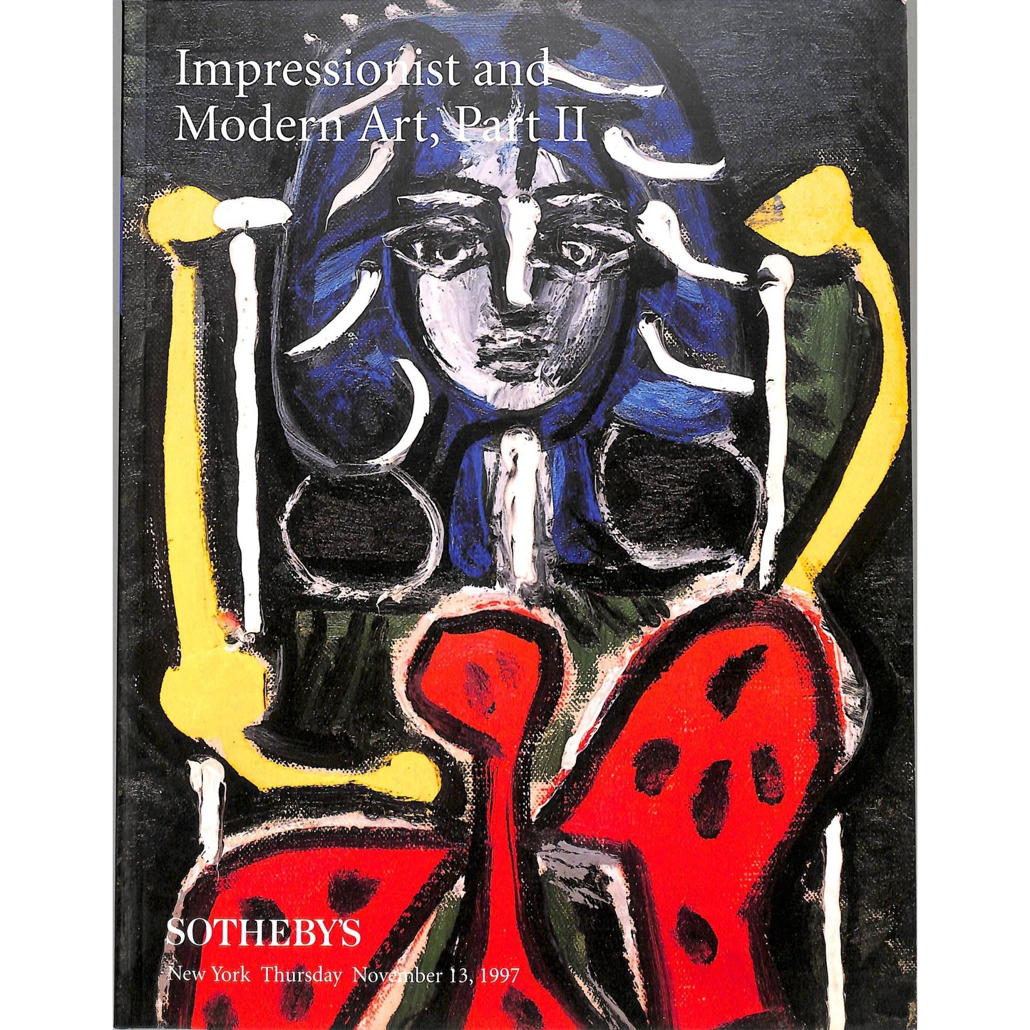 Sotheby's Impressionist and Modern Art Part 2 Auction Catalog November 13, 1997