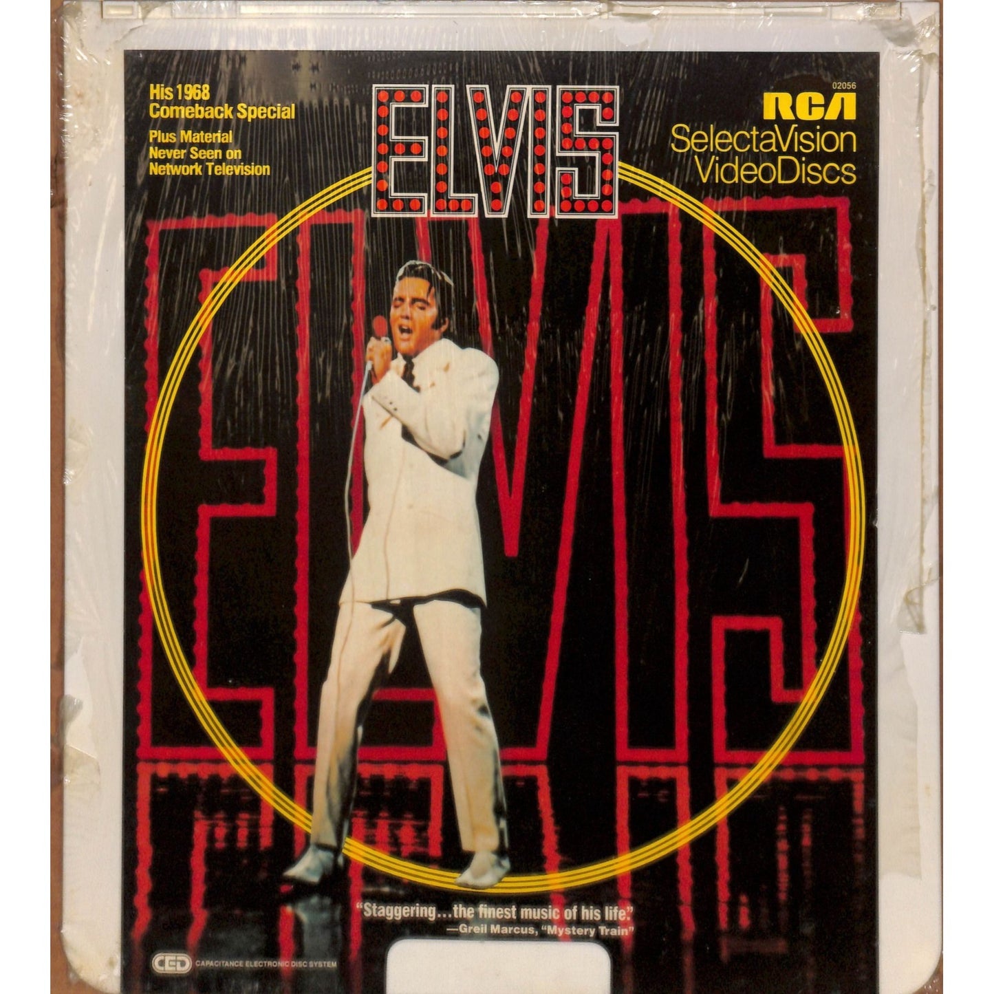 Elvis:The Comeback Special (1968) Vintage CED RCA SelectaVision Videodisc SEALED