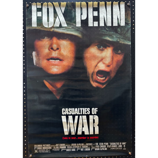 Casualties of War (1989) Original Rolled Poster 27x40