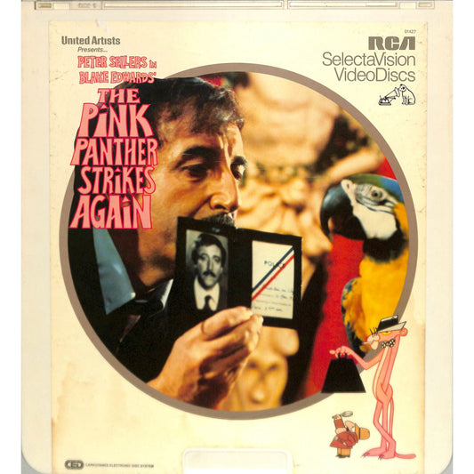 The Pink Panther Strikes Again (1976) Vintage CED Videodisc