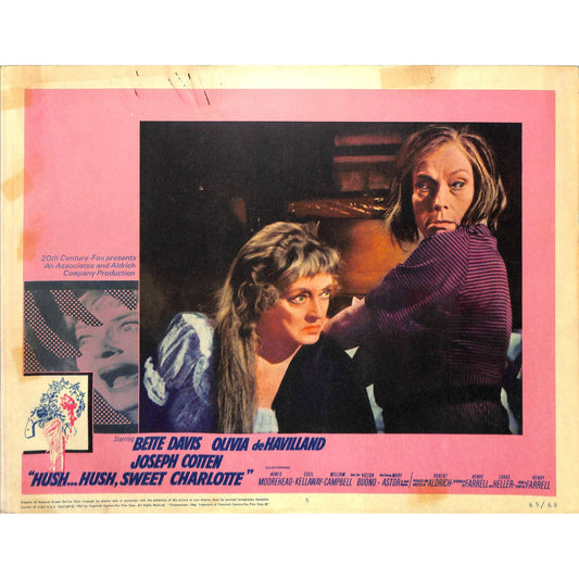 Hush Hush, Sweet Charlotte (1964) Lobby Card #5 11X14