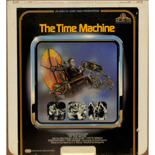 The Time Machine (1960) Vintage CED RCA SelectaVision Videodisc TESTED WORKING