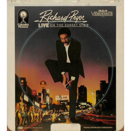 Richard Pryor Live: Sunset Strip (1982) CED RCA SelectaVision TESTED WORKING
