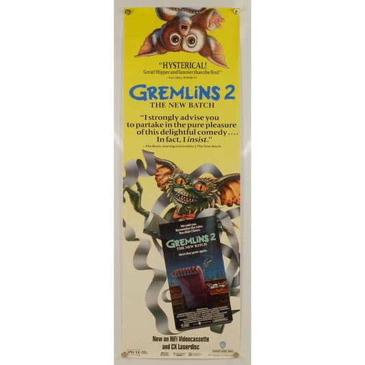 Gremlins 2: The New Batch (1990) Original Movie Poster Rolled 12x36