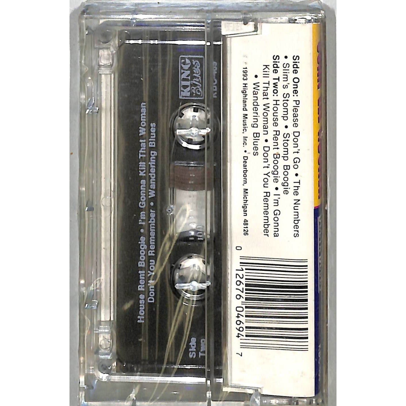 John Lee Hooker - Mississippi River Delta Blues Sealed Cassette Tape KBC-469