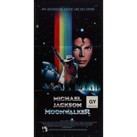 Moonwalker (1988) Original Daybill Movie Poster