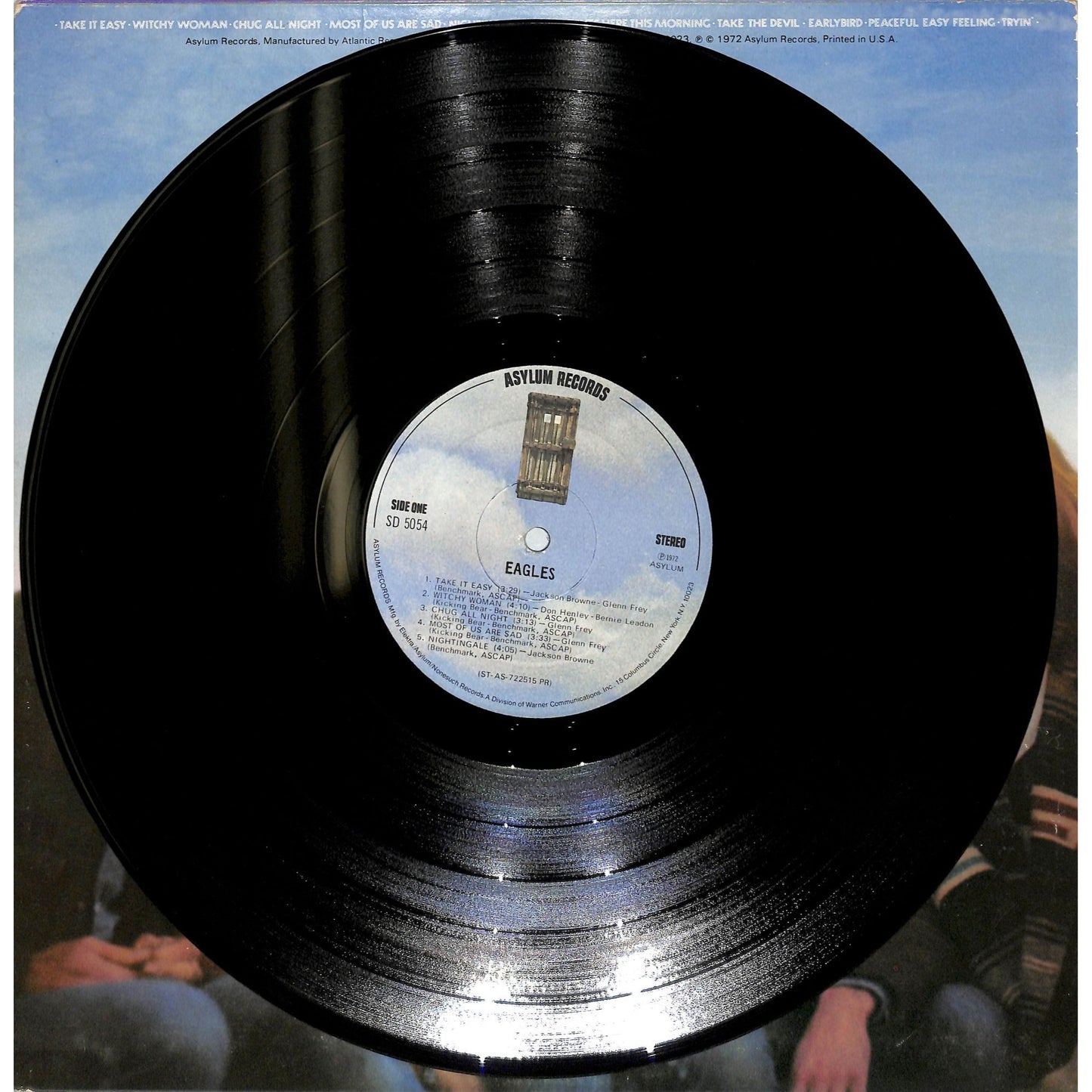 Eagles Self-Titled Vinyl Record SD 5054