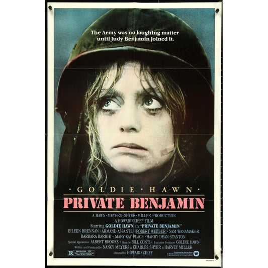 Private Benjamin (1980) Orig. Movie Poster 27x41 Folded  Goldie Hawn EM1A84