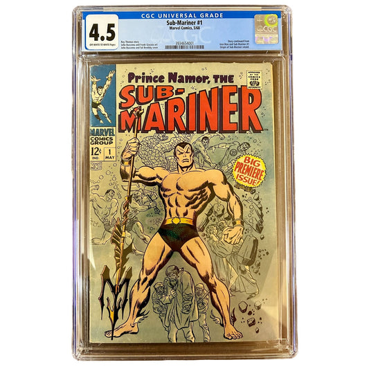Sub-Mariner #1 CGC Graded 4.5
