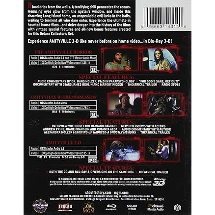 The Amityville Horror Trilogy [Blu-ray] BRAND NEW SEALED