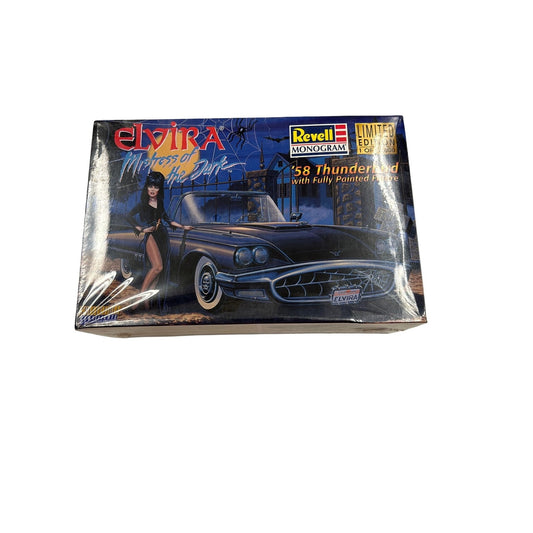 Vintage 1988 Sealed Revell Monogram Elvira '58 Thunderbird 1:24