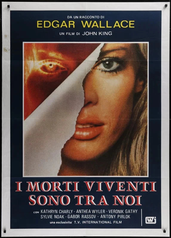 The Revenge of the Living Dead Girls 1987 Original Italian 1P Movie Poster 39x55