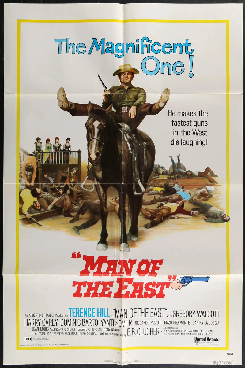Man of the East (1972) Original Movie Poster One Sheet 27x41 Western