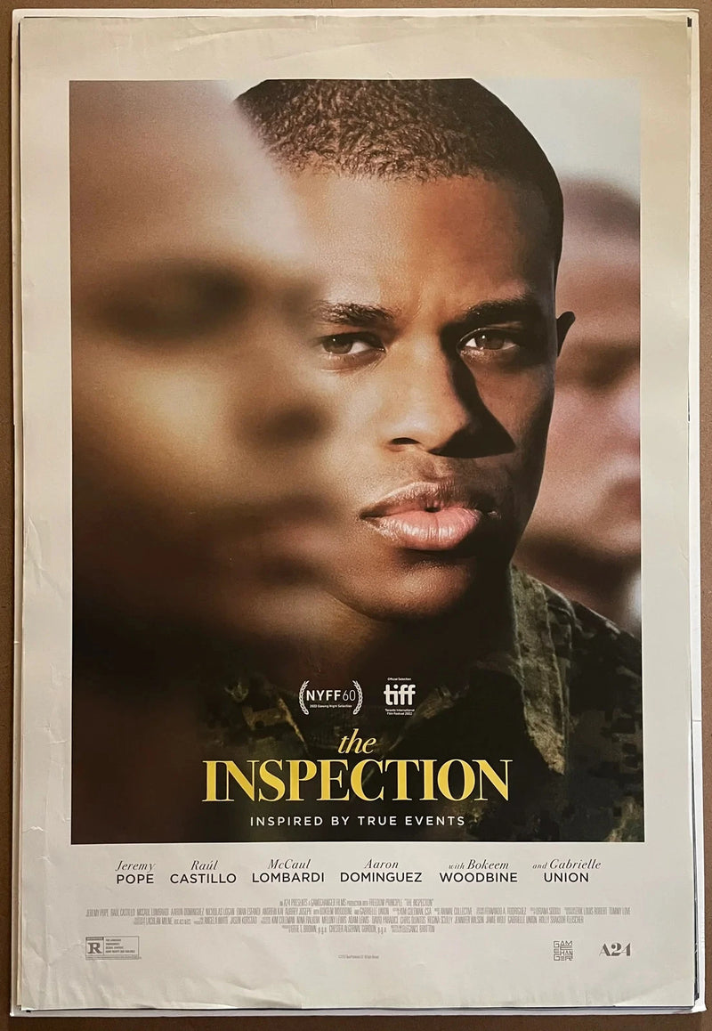 The Inspection 2022 US One Sheet 27x40 DS Poster Jeremy Pope A24