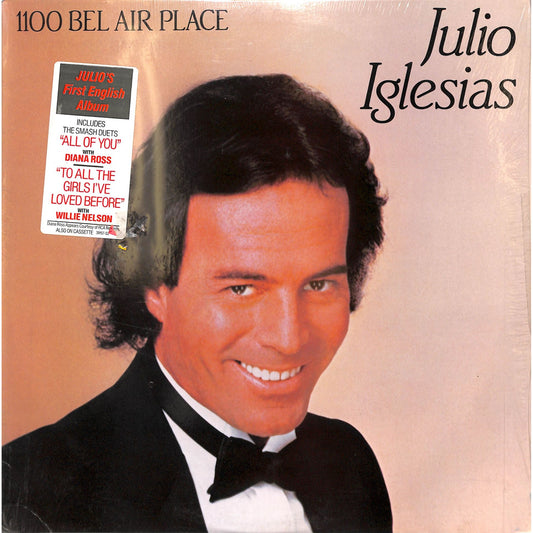 Julio Iglesias - 1100 Bel Air Place Vinyl Record QC 39157