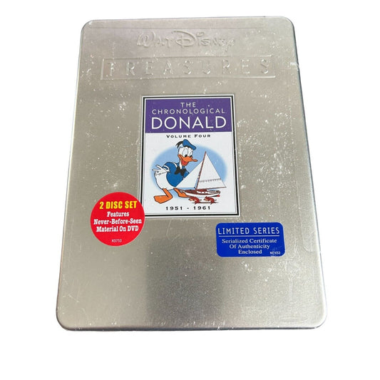 Walt Disney Treasures: The Chronological Donald Vol.4: 1951-1961 (DVD, 2008) NEW