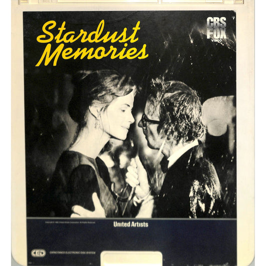 Stardust Memories (1980) Vintage CED Videodisc