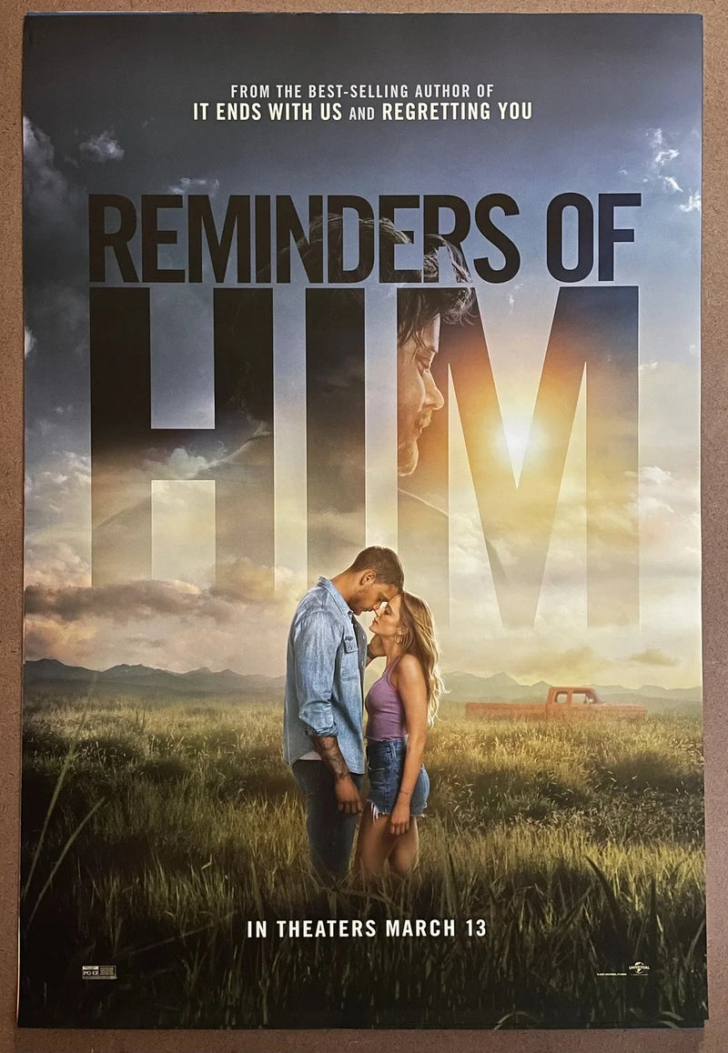 Reminders of Him 2025 US One Sheet 27x40 DS Poster Romantic Drama Colleen Hoover