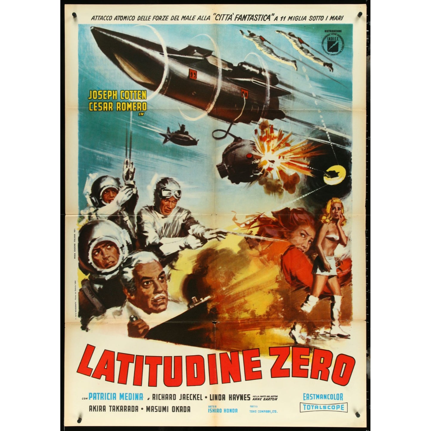 Amazing Collection of 23 Large folded Italian Movie Posters 1960s-1970s 39.5x55"