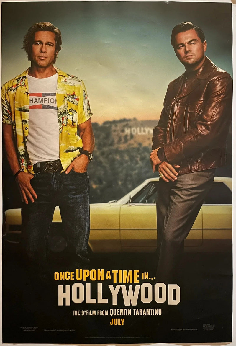 Once Upon A Time In Hollywood 2019 27x40 D/S Movie Poster Tarantino