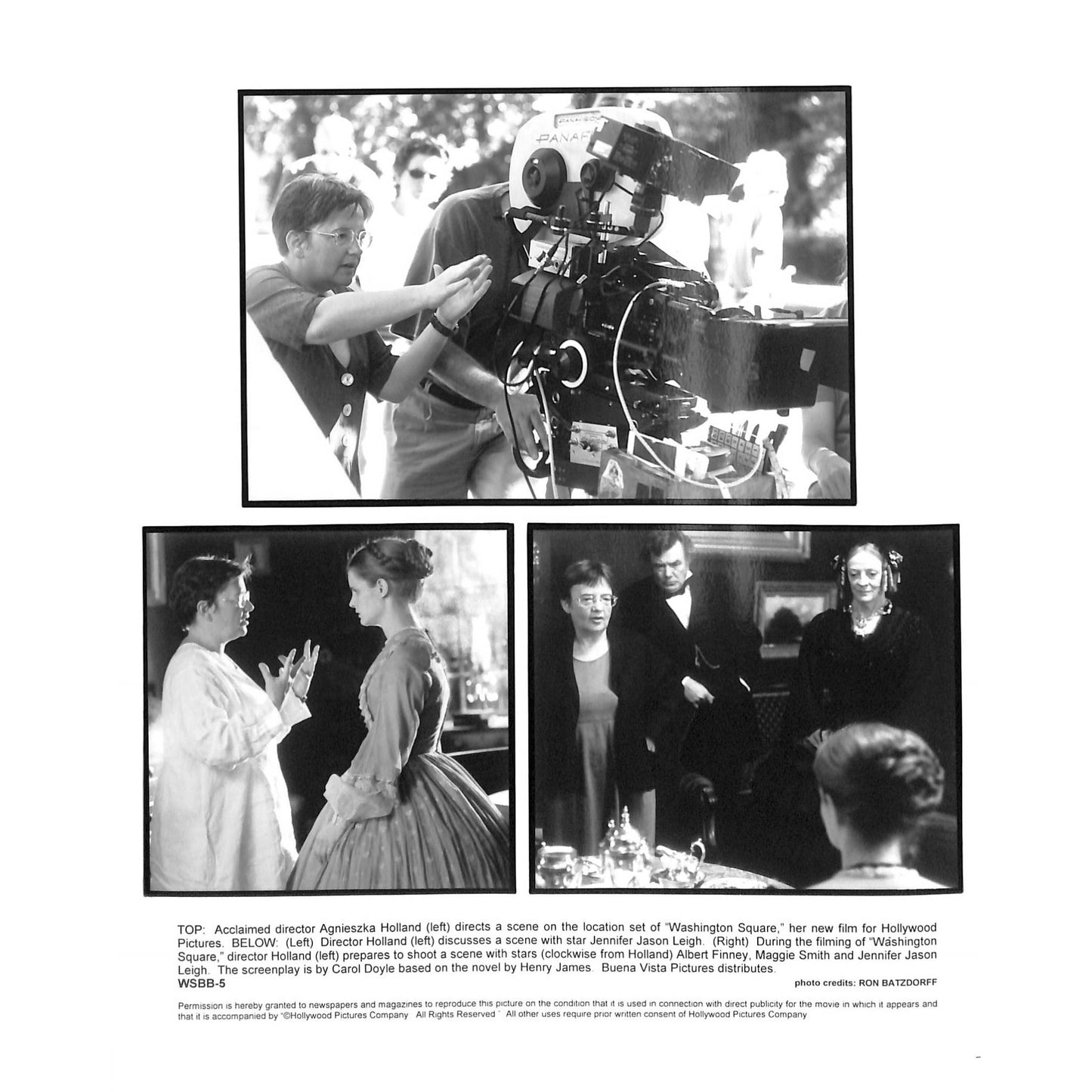 Washington Sqaure (1997) Movie Still Full Set 8x10