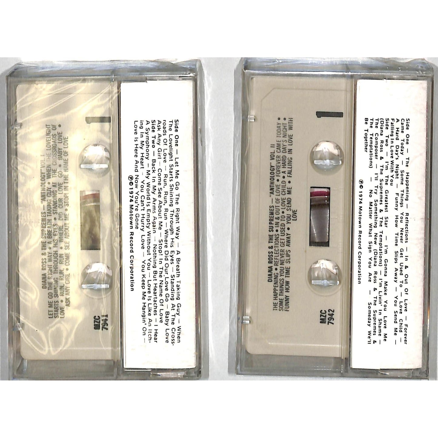 Diana Ross & the Supremes - Anthology Sealed Double Cassette Tape MZC 0094