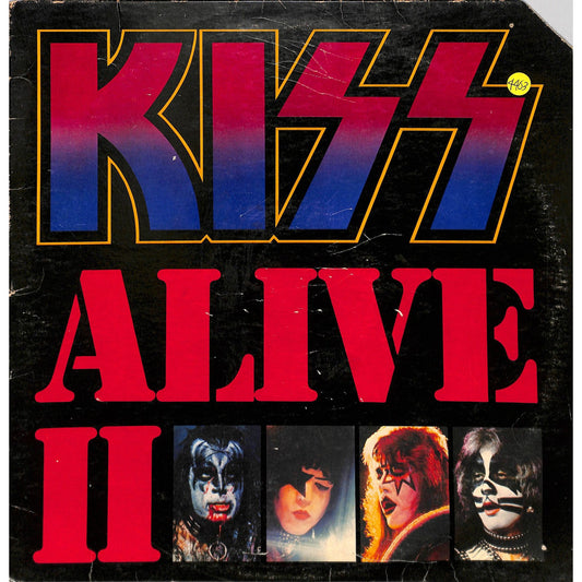 KISS - Alive II (1977) Vinyl Record NBLR-7076