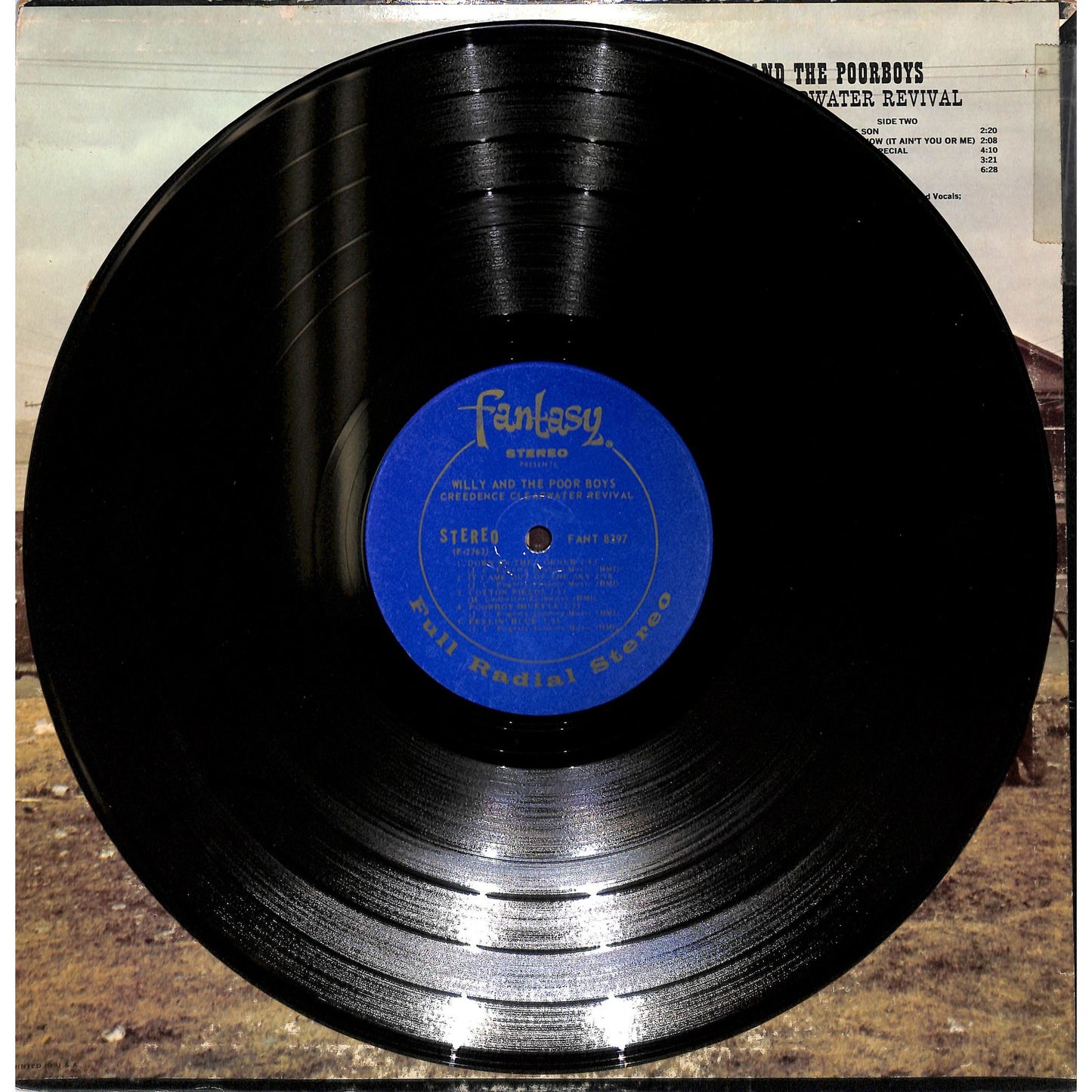 Creedence Clearwater Revival - Willy & the Poor Boys Vinyl Record FANT 8397