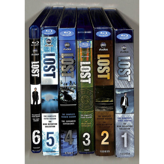 Lost: Complete Season 1-6 Blu-Ray VG Condition