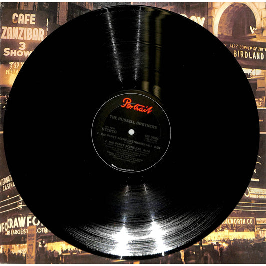 The Russell Brothers - The Party Scene (1983) Maxi Single Vinyl Record 4R9-04086