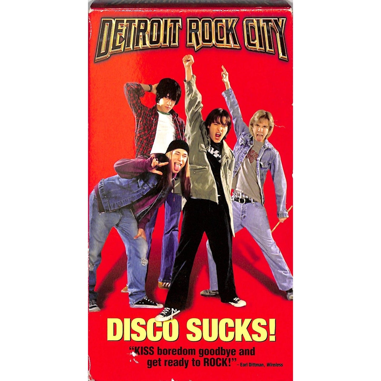 Detroit Rock City (1999) VHS Tape Good condition