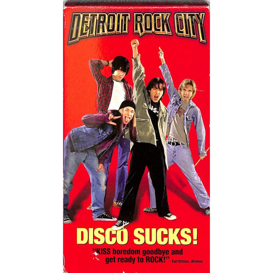 Detroit Rock City (1999) VHS Tape Good condition