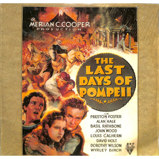 The Last Day of Pompeii (1935) Laserdisc Video