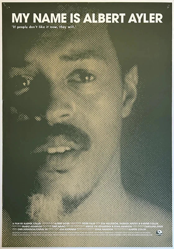 My Name Is Albert Ayler 2005 Original Movie Poster 27x40 SS Documentary