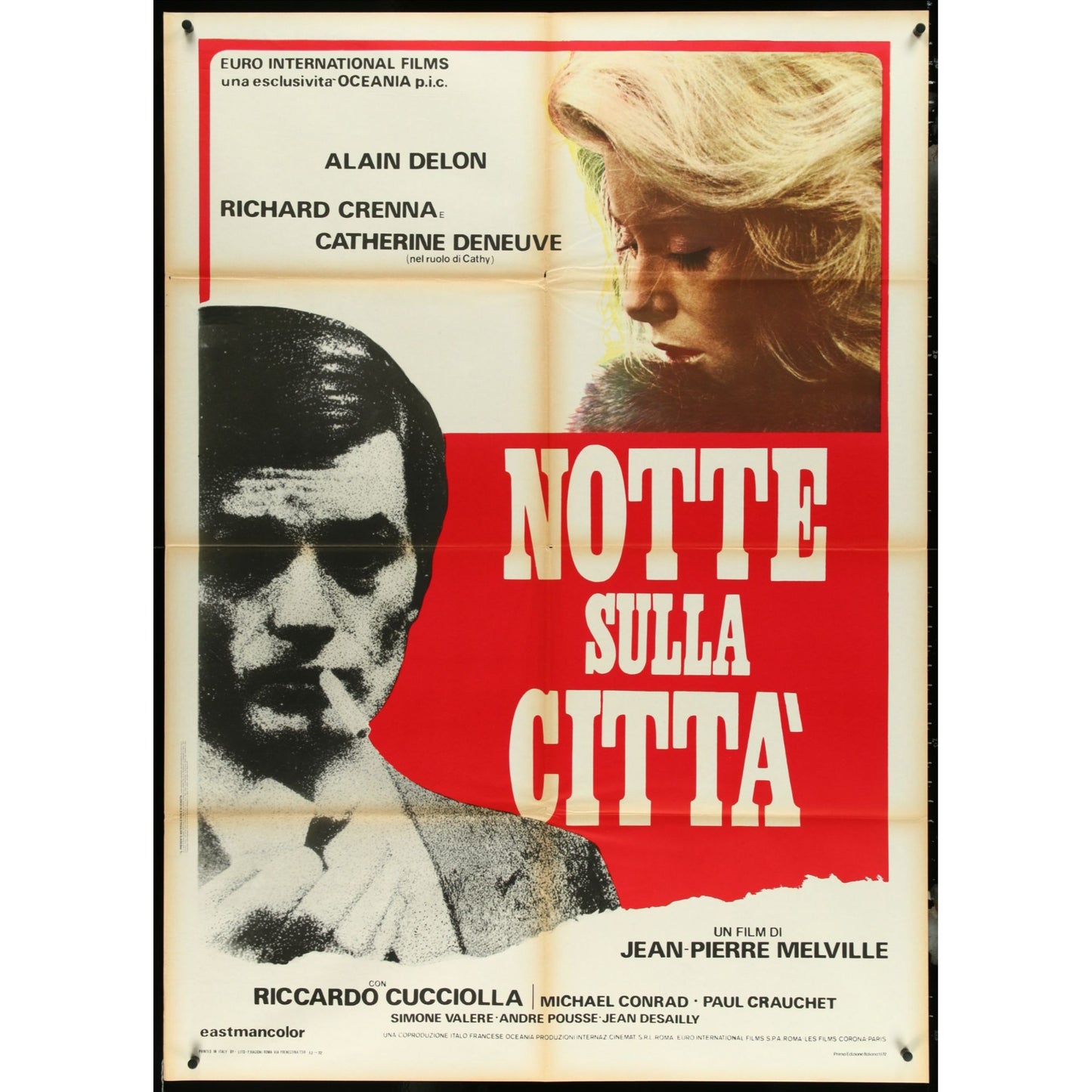 Amazing Collection of 23 Large folded Italian Movie Posters 1960s-1970s 39.5x55"