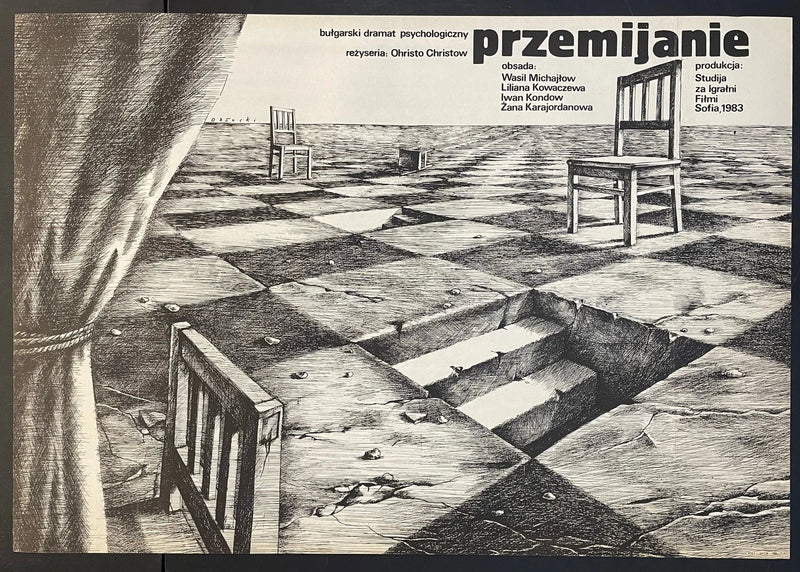 Przemijanie (1983) Original Polish Poster 26x38