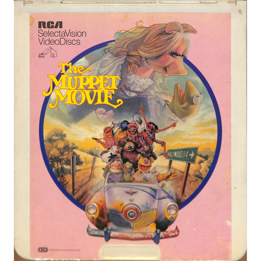The Muppet Movie (1979) Vintage CED Videodisc TESTED WORKING