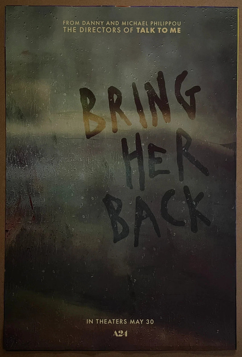 Bring Her Back 2025 USA 27x40 DS Rolled A24 Horror Movie Poster